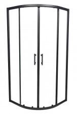 Sanotechnik Cabina De Dus Semirotunda Sanotechnik Elite Ecoblack Rt80b