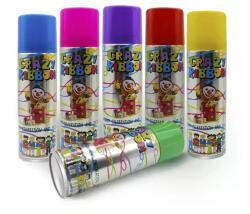 Procart Spray confetti pentru petreceri, Crazzy Ribbon, diverse culori Rosu