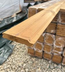 Basil Interforest Lambriu - Termotratat - Pin Nordic Finlanda- Profil Trapez - 22x120x4200mm (BR-GRD-RN-01-1-1-1-1-1-2-1-2-2-1-1-1-1)