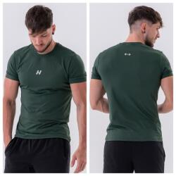 NEBBIA - Pamut férfi póló 327 (dark green) (L) - NEBBIA
