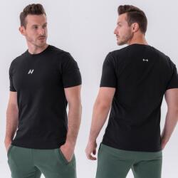 NEBBIA - Férfi pamut póló 327 (black) (XL) - NEBBIA