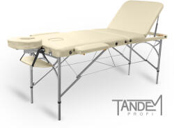 TANDEM Masa de masaj pliabila TANDEM Profi A3D Culoare: cremă