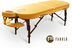 Fabulo Masa de masaj pliabila Fabulo DIABLO Oval Set Culoare: galben