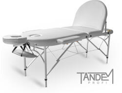 TANDEM Masa de masaj pliabila TANDEM Profi A3D Oval Culoare: alb