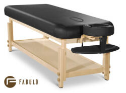 Fabulo Pat de masaj fix Fabulo SPA Lux V1 Set Culoare: negru