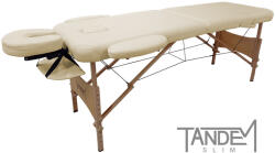 TANDEM Masa de masaj pliabila TANDEM Basic-2 Slim Culoare: cremă