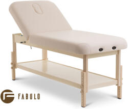 Fabulo Pat de masaj fix Fabulo SPA Lux V2 Set Culoarea tapițeriei: cremă, Lățimea șezlongului: 76 cm