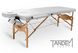 TANDEM Masa de masaj pliabila TANDEM Profi W2D Culoare: alb
