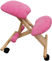 Kondela Scaun ergonomic in genunchi GROCO Culoare: roz
