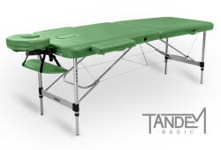 TANDEM Masa de masaj pliabila TANDEM De bază ALU-2 Culoare: verde