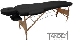 TANDEM Masa de masaj pliabila TANDEM Basic-2 Slim Culoare: negru