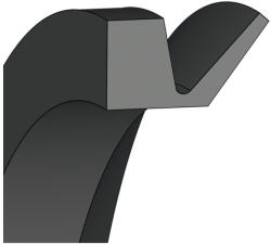 V-95 VA profilú NBR V-gyűrű (V 95 VA)