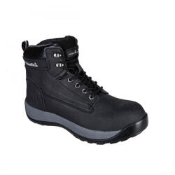 Portwest FW32 Steelite Constructo Nubuck védőbakancs fekete színben S3 HRO (FW32BKR42)