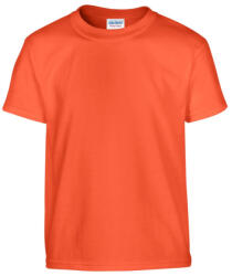 Gildan GIB5000 rövid ujjú pamut gyerek póló - orange szín (giB5000or-xs) - ankit