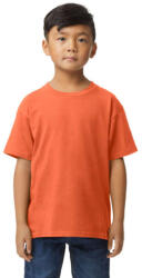 Gildan GIB65000 rövid ujjú pamut gyerek póló - orange szín (gib65000or-xl) - ankit