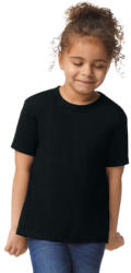 Gildan GIP5100 rövid ujjú pamut póló kisgyerekeknek - black szín (gip5100bl-3T) - ankit