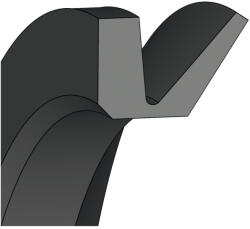  V-200 VL profilú viton V-gyűrű (V 200 VL VIT)