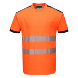 Portwest T181 PW3 Hi-Vis póló narancs/fekete színben (T181OBRXXXL) - ankit
