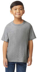 Gildan GIB65000 rövid ujjú pamut gyerek póló - rs sport grey szín (gib65000sp-l) - ankit