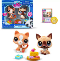 Littlest Pet Shop Németjuhász kutya és cica (LPS00525-01)