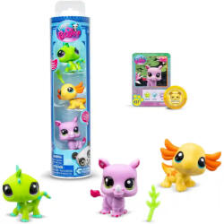 Littlest Pet Shop Orrszarvú, axolotl és leguán (LPS00550-01)