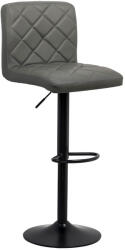  Scaun bar tapitat din piele sintetică ABS 147 gri