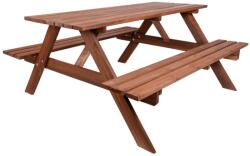 ROJAPLAST Piknik fenyőfából készült egybeépíthető kerti bútor garnitúra - konyhagepbolt - 81 690 Ft