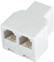 Use Bliszter TS 17-2X Tel. elosztó, 6P4C, 1a-2a, fehér