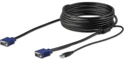StarTech StarTech. com RKCONSUV15 KVM kábel Fekete 4, 6 M (RKCONSUV15)