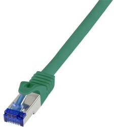 LogiLink C6A065S hálózati kábel Zöld 3 M Cat6a S/FTP (S-STP) (C6A065S)