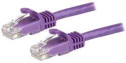 StarTech N6PATC150CMPL hálózati kábel Lila 1, 5 M Cat6 U/UTP (UTP) (N6PATC150CMPL)