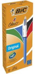 BIC Golyóstoll, 0, 32 mm, nyomógombos, négyszínű, BIC "4 Colours Original (bc982866) - irodaszer