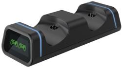 FroggieX FX-P4-C2-B PlayStation 4 DualShock kontroller töltőállomás (FX-P4-C2-B)