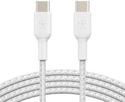 Belkin BoostCharge USB kábel 2 M USB C Fehér (CAB004BT2MWH)