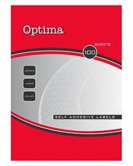Optima Etikett OPTIMA 32113 105x48mm 1200 címke/doboz 100 ív/doboz (32113) - irodaszer