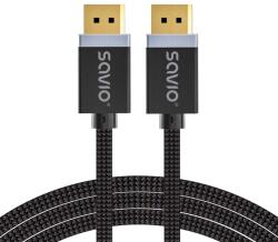 SAVIO CL-176 DisplayPort kábel 3 M Fekete (SAVKABELCL-176)