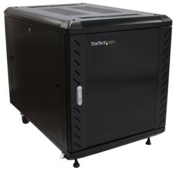 StarTech StarTech. com RK1236BKF állvány 12U Szabadonálló állvány Fekete (RK1236BKF)