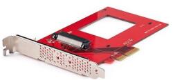 StarTech StarTech. com PEX4SFF8639U3 csatlakozókártya/illesztő Belső U. 3 (PEX4SFF8639U3)