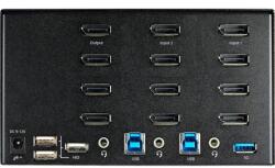 StarTech StarTech. com SV231QDPU34K KVM kapcsoló Fekete (SV231QDPU34K)