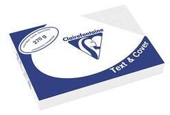 Clairefontaine Karton textilhatású Clairefontaine Text and Cover A/4 270g fehér 100 ív/csomag (p1020-0702)