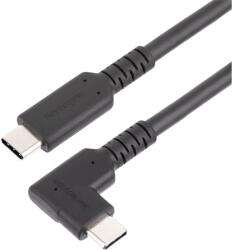 StarTech RUSB31CC50CMBR USB kábel USB 3.2 Gen 2 (3.1 Gen 2) 0, 5 M USB C Fekete (RUSB31CC50CMBR)