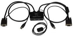 StarTech StarTech. com SV211USB KVM kapcsoló Fekete (SV211USB)