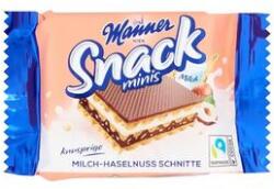 Manner Töltött ostya MANNER mogyorós és tejszínes dobozos 700 g (52500743) - irodaszer