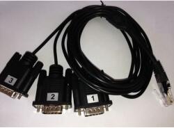 ALLNET ALL4500_COM soros kábel Fekete DB-9 (ALL4500COM)