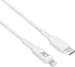 ACT AC3014 Lightning kábel 1 M Fehér (AC3014)