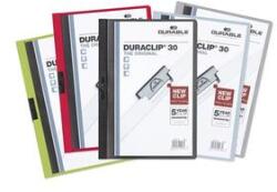 DURABLE Clip-mappa Durable Duraclip A/4 30 lapig szürke (p2030-0059)
