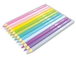 Y-Plus Színes ceruza Y-Plus+ Rainbow Pastel Jumbo 12 db-os hegyezővel (p3033-1287)