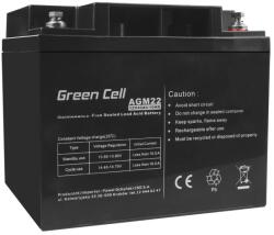 Green Cell AGM22 UPS akkumulátor Zárt savas ólom (VRLA) 12 V 40 Ah (AGM22)