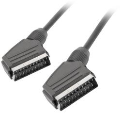 Lanberg CA-EUEU-10CC-0018-BK SCART kábel 1, 8 M SCART (21-pin) Fekete (CA-EUEU-10CC-0018-BK)