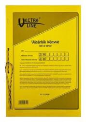 Vectraline Nyomtatvány vásárlók könyve VECTRALINE A/4 25x2 álló GDPR kompatibilis (B11-1/V) - irodaszer